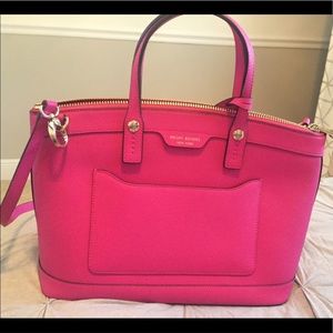 Henri Bendel pink tote purse